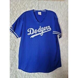 Vintage Majestic Los Angeles Dodgers MLB #20 Blue Jersey Men XL USA 5220🔥